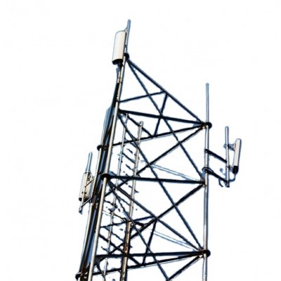 15m 20 Meter Telecom Tower Construction Rooftop Microwave Communication Lattice Antenna Radio Mast