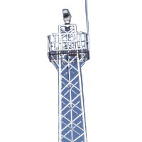 Surveillance Camera High Mast Tower For Sale