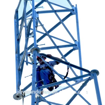 hot-dip galvanized three legged hf station in china communicator radio bts televisions wifi tower