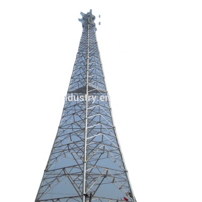 tripod antenna telecom mast