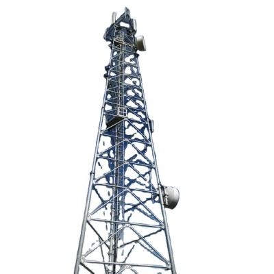 Free Standing Ham Radio Aerial Gsm Base Station Communication Cellular Phone Mast Tower