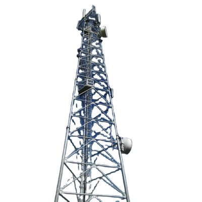 easily installed lattice telescopic tower